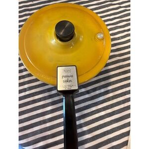 Vintage Sears Pressure Cooker 620.46480 Harvest Gold Lid 4qt Retro MCM Cookware
